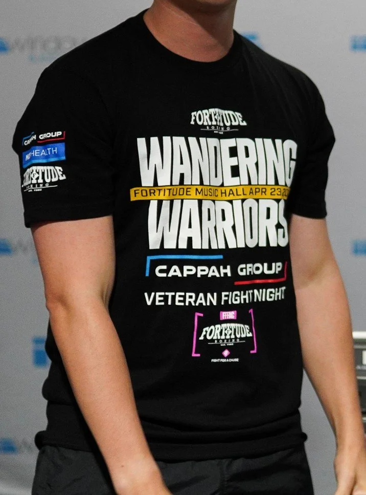 Wandering Warriors Shirts - 2025 — Fortitude Boxing Gym